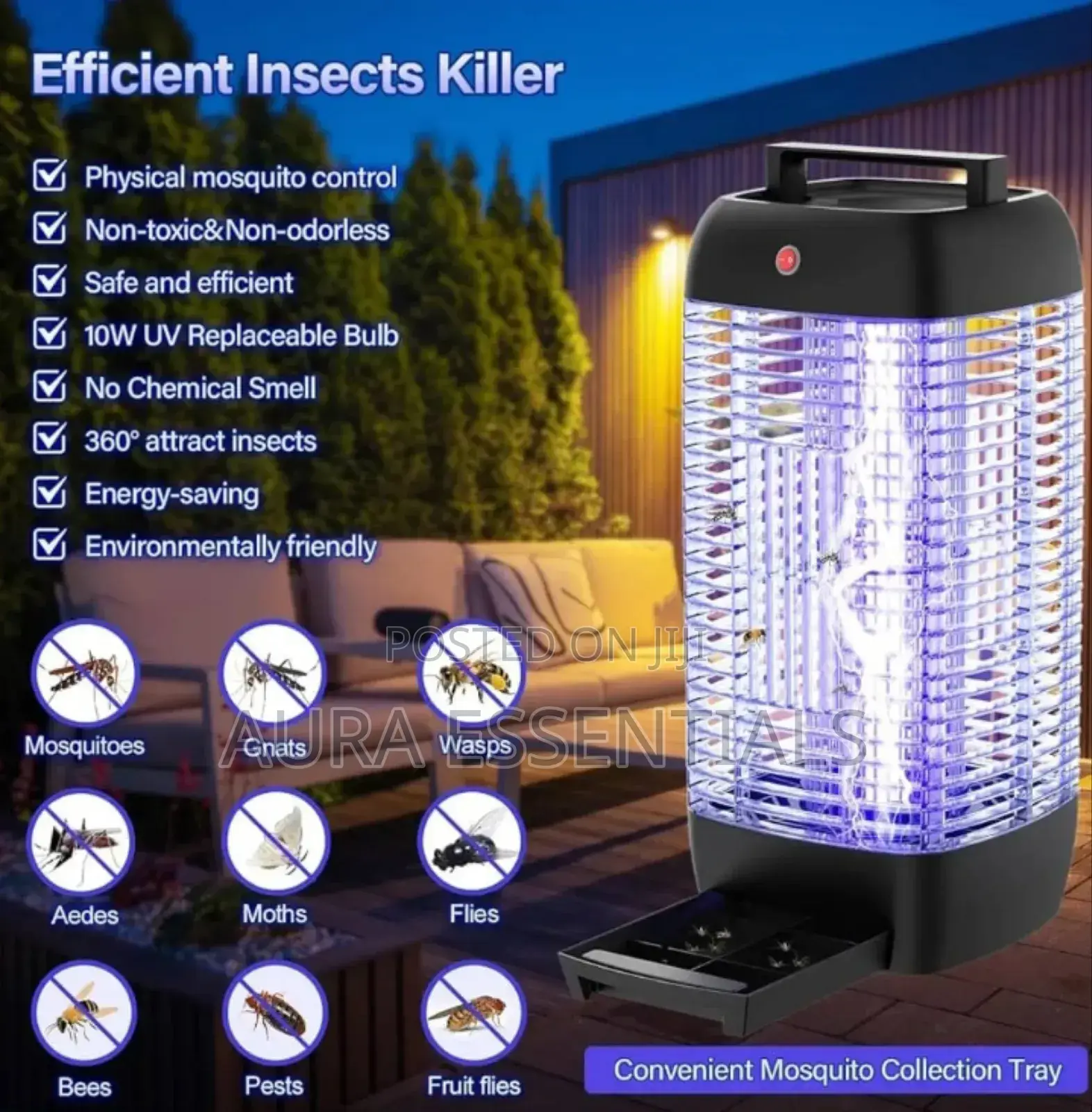 DPS Indoor and Outdoor Electric Fly Mosquito Killer