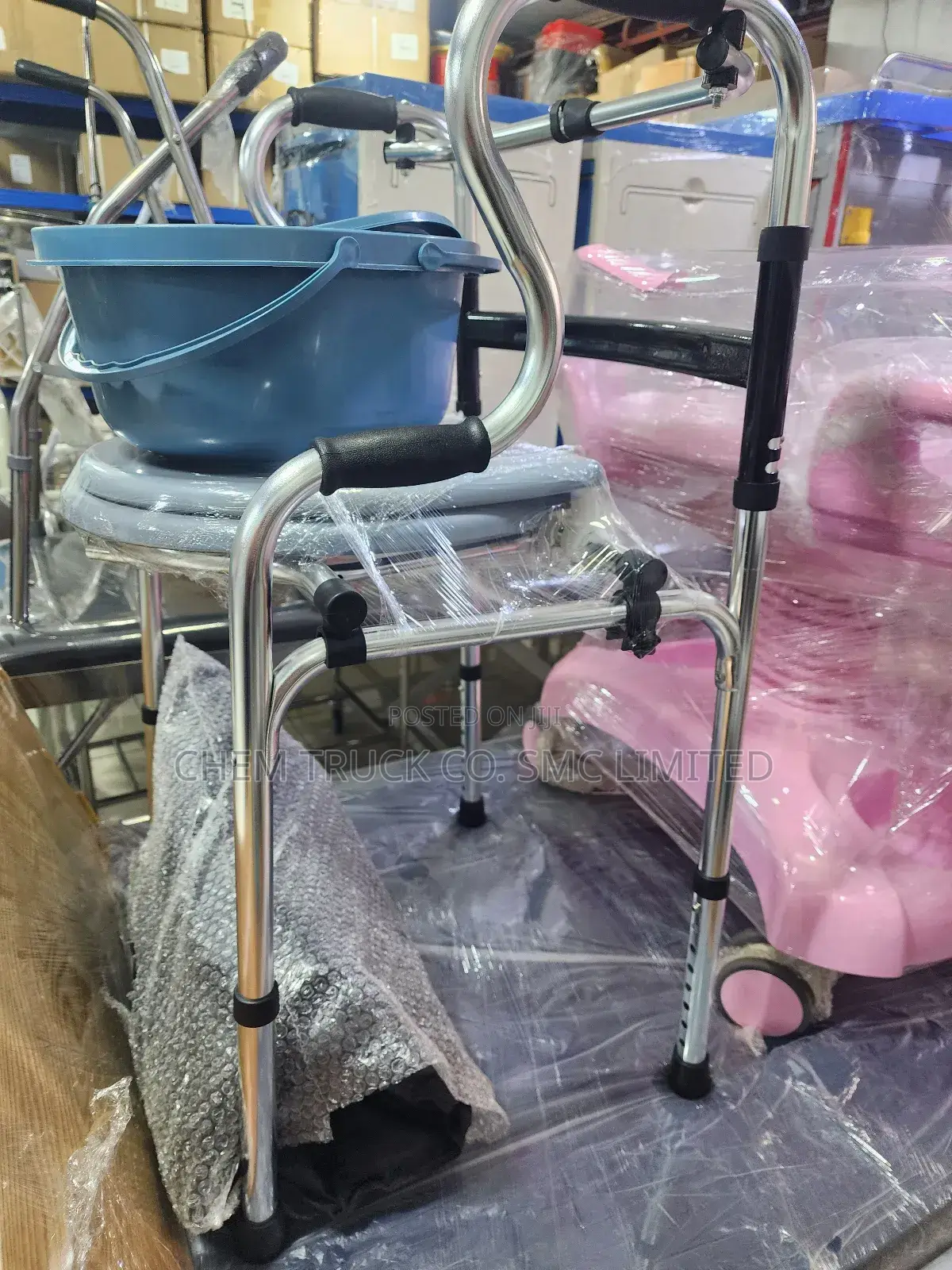 Walking Frame Potty No Casters