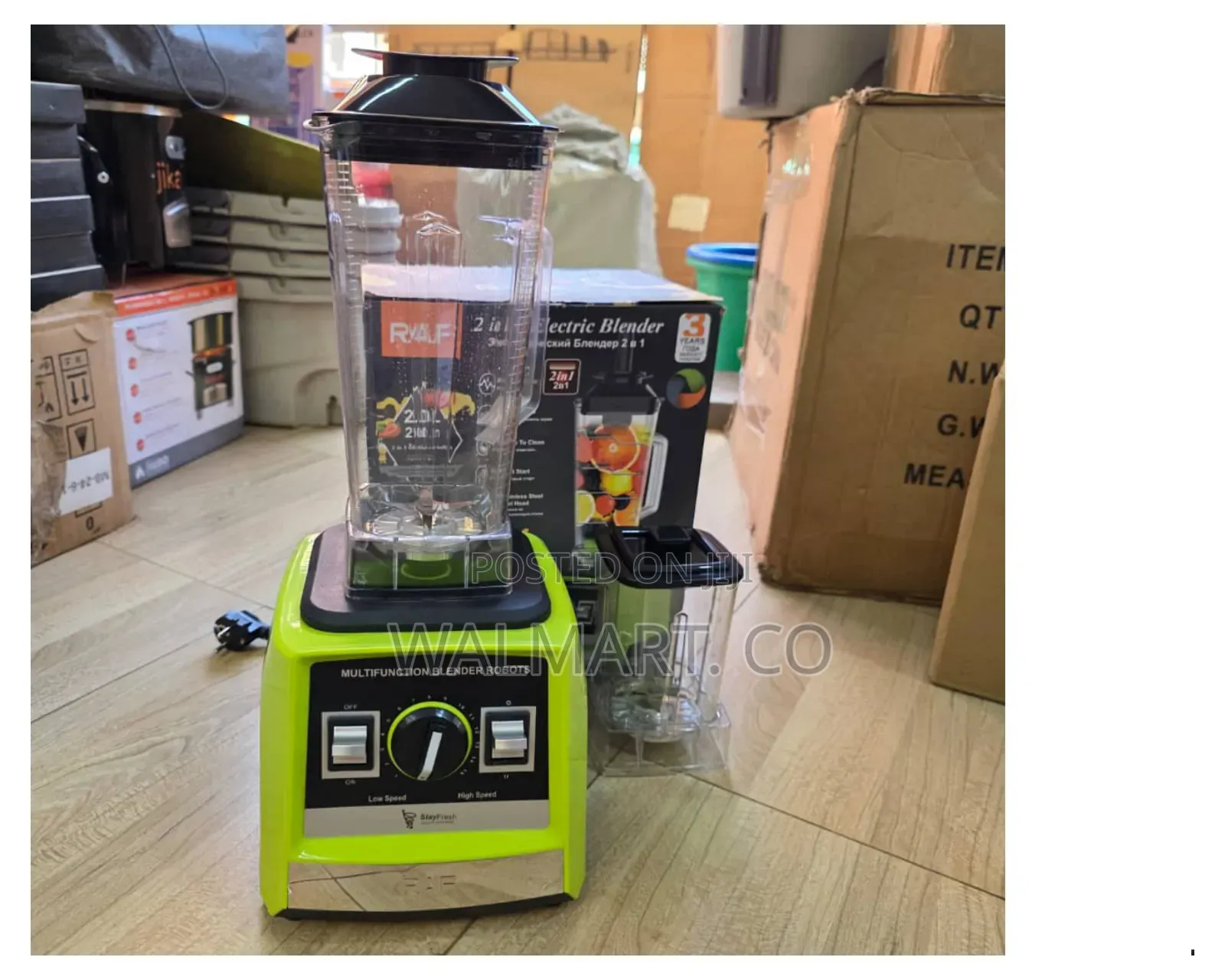 Raf 2 in 1 Professional Electric Blender
