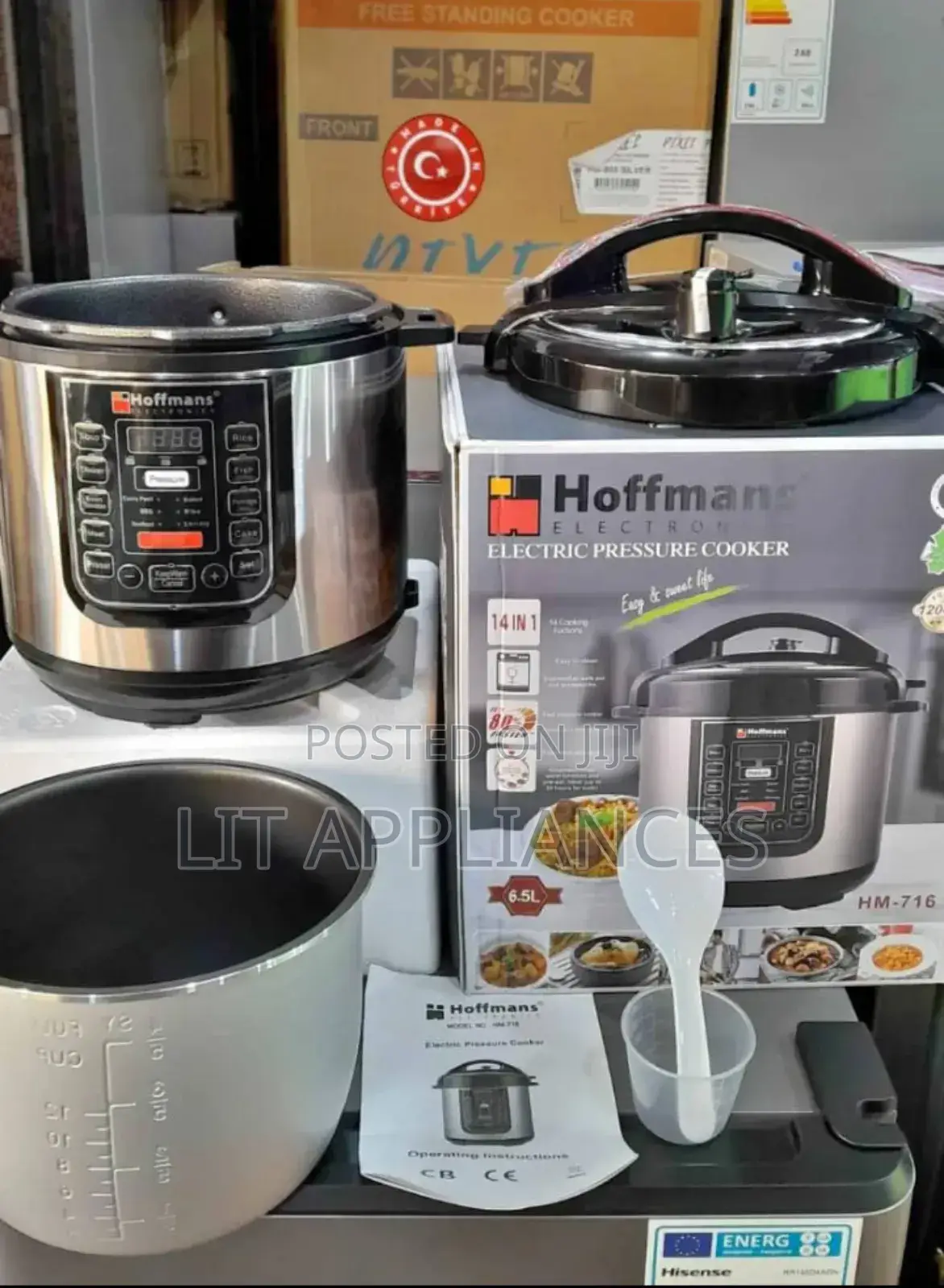 Hoffman's Pressure Cooker 6.5l