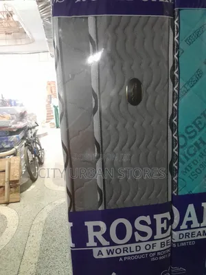 6x6 by 12 Inches Rosefoam Spring Pocket Mattress