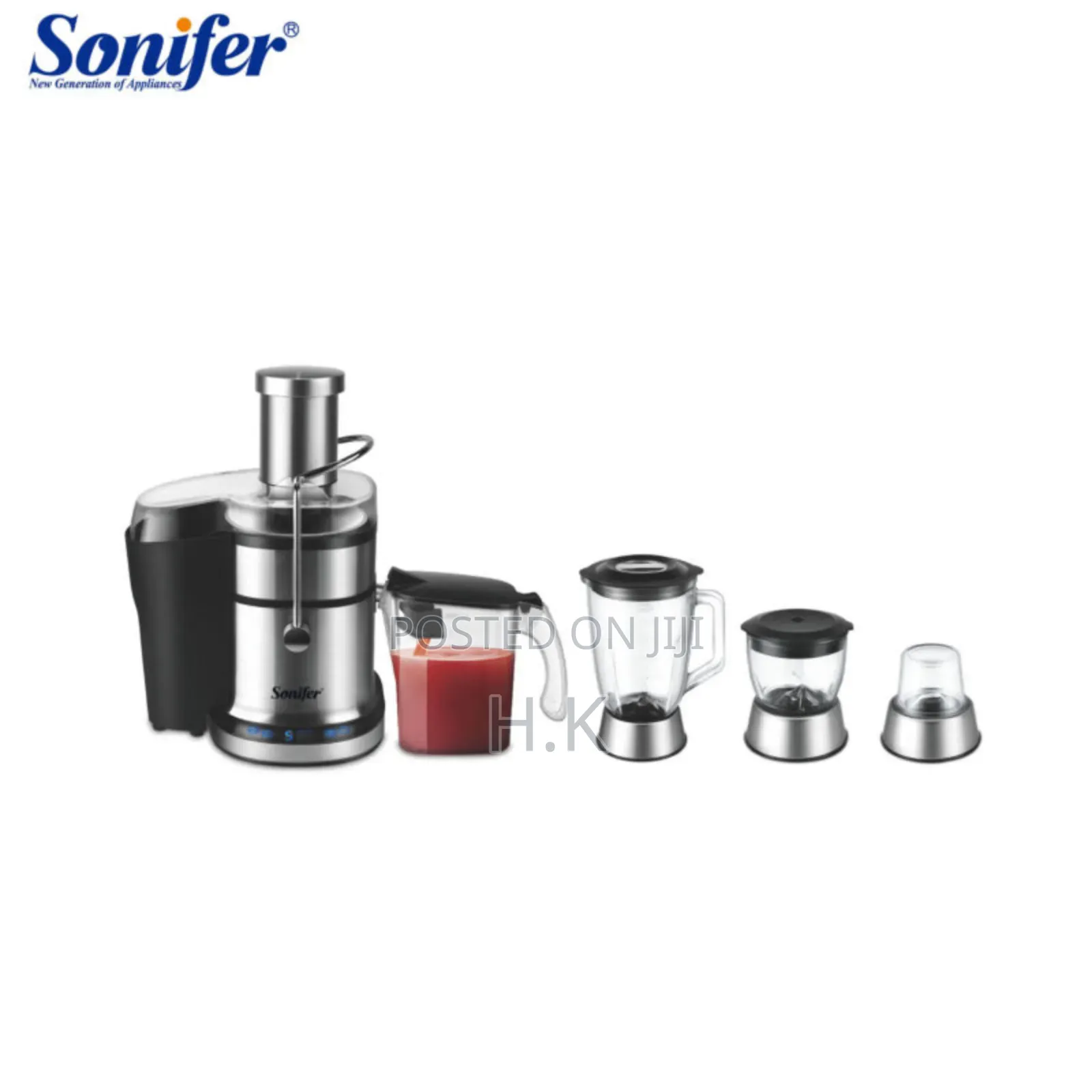 Sonifer Sf-5509 4-in-1 Juicer and Blender