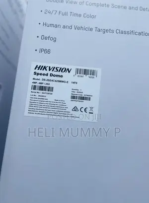PTZ Hikvision Camera 4mp Double Lens Ip