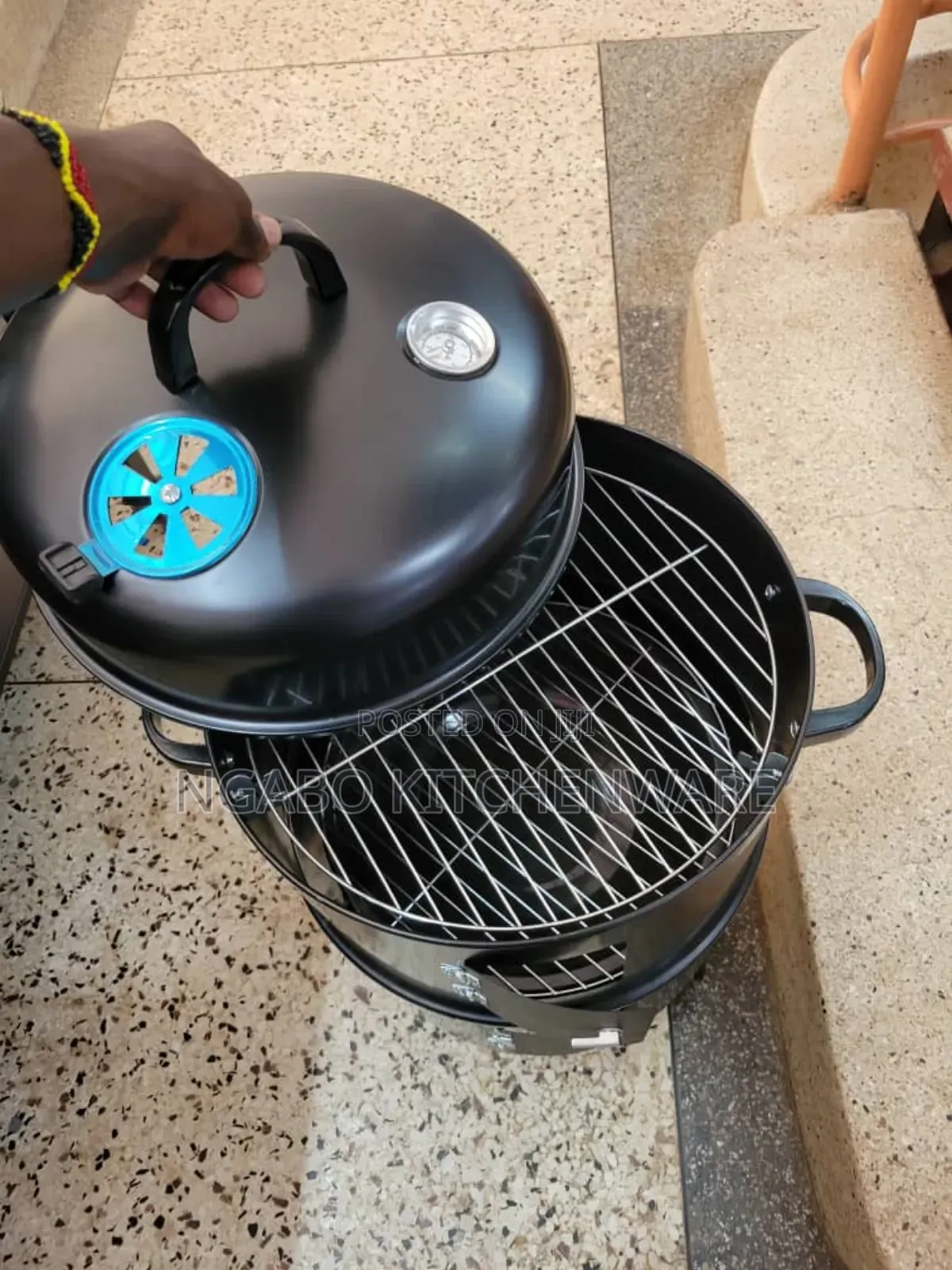 Barbacoa Smoke Grill For Charcoal