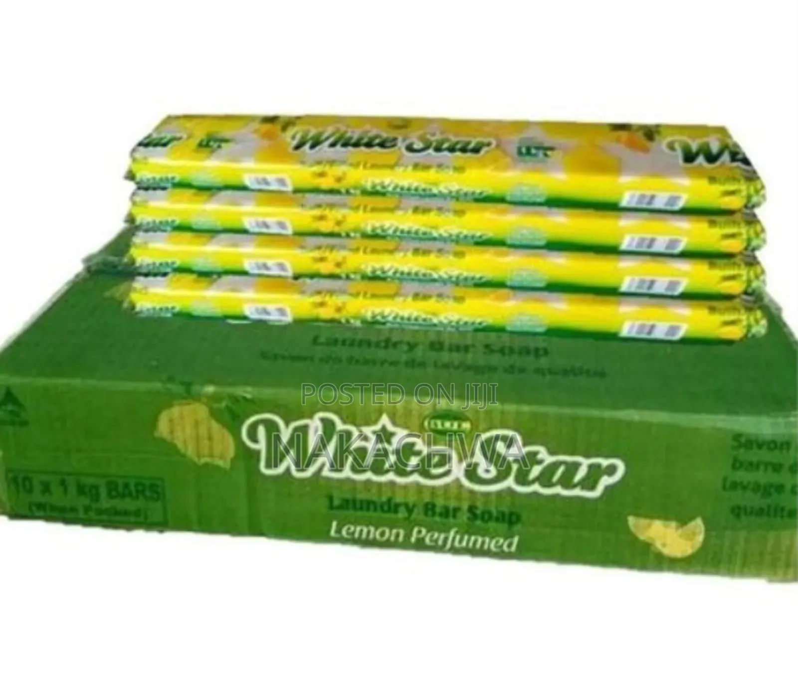 10 Pieces Of White Star Soap