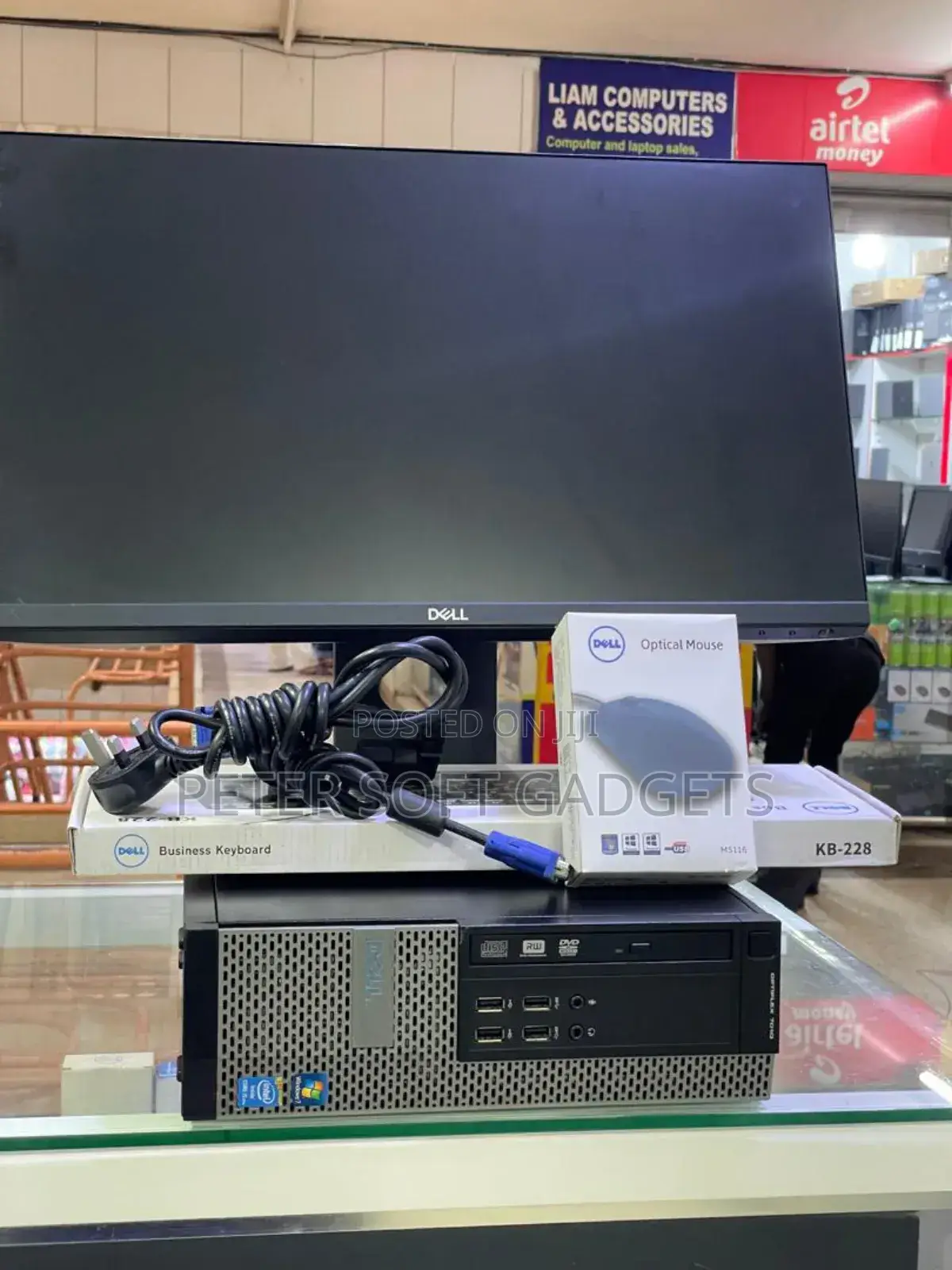 Desktop Computer Dell OptiPlex 3010 4GB Intel Core I5 HDD 500GB
