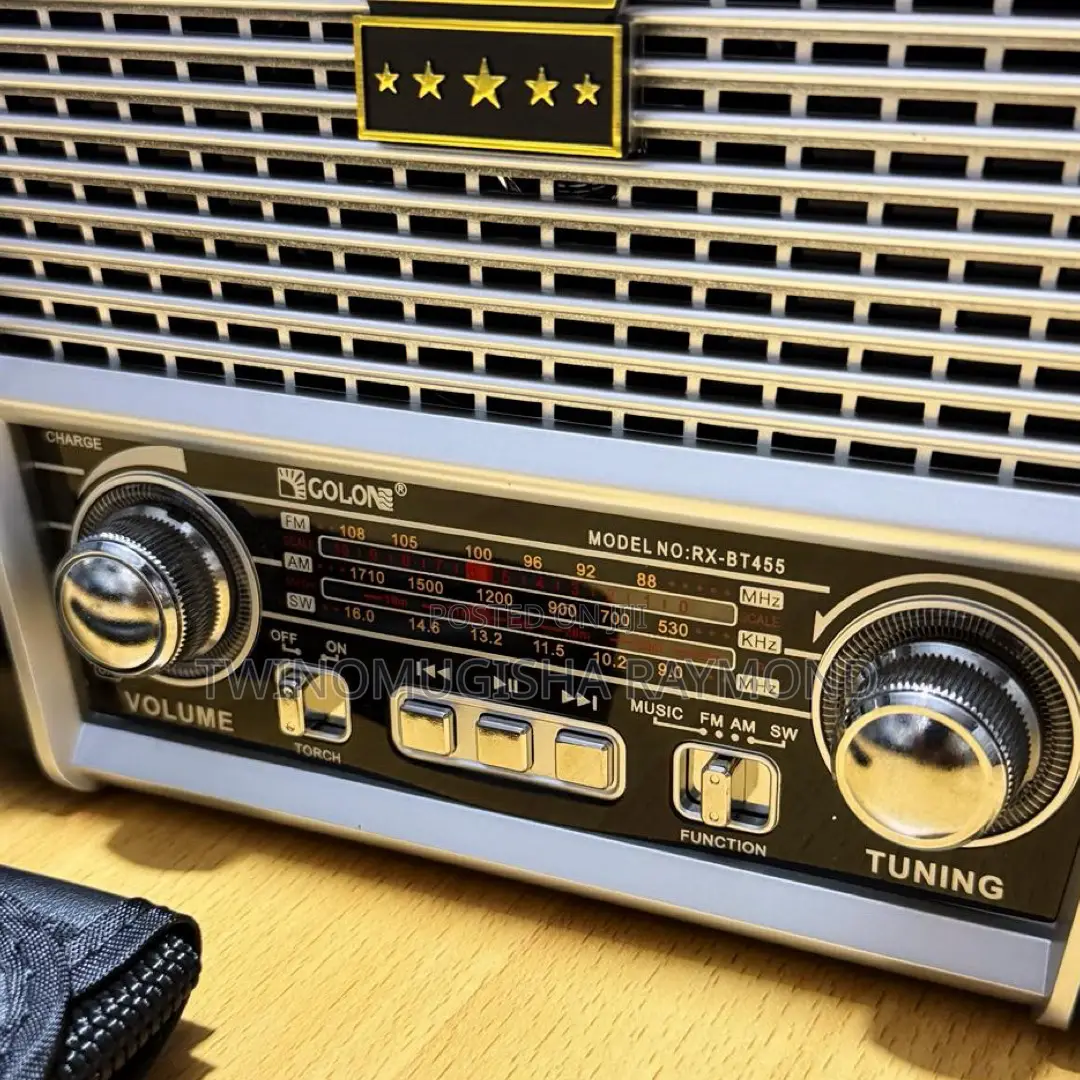 Colon Rechargeable Am/Fm/Sw Bluetooth Tuner