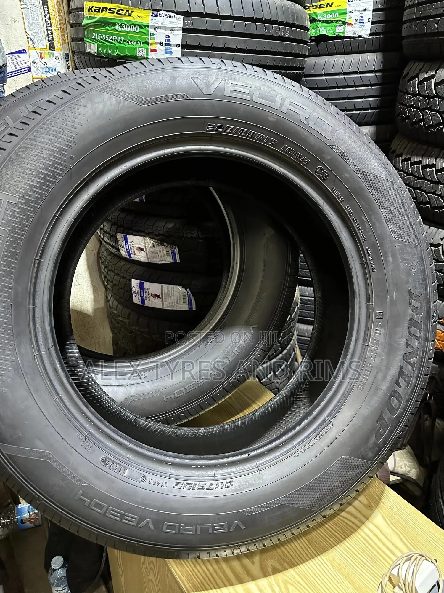 225/65r17 Dunlop Tyres