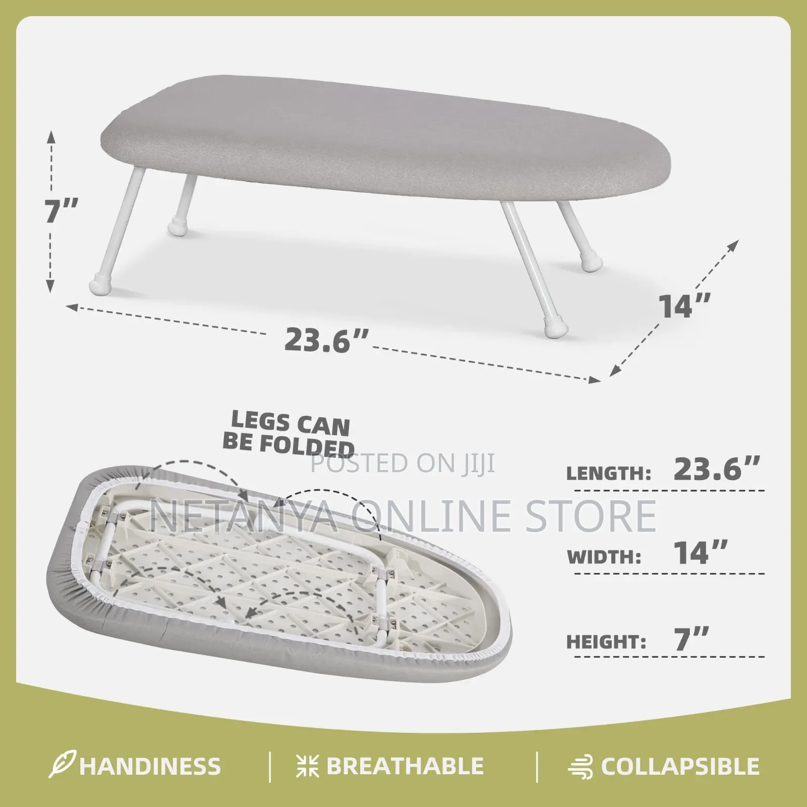 Tabletop Mini Ironing Board