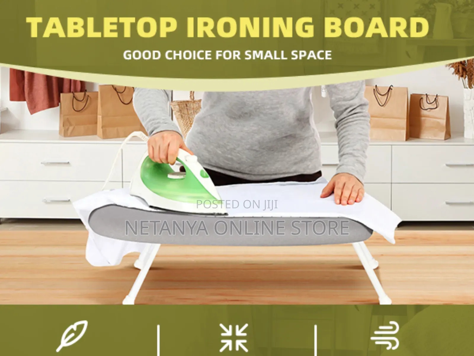 Tabletop Mini Ironing Board
