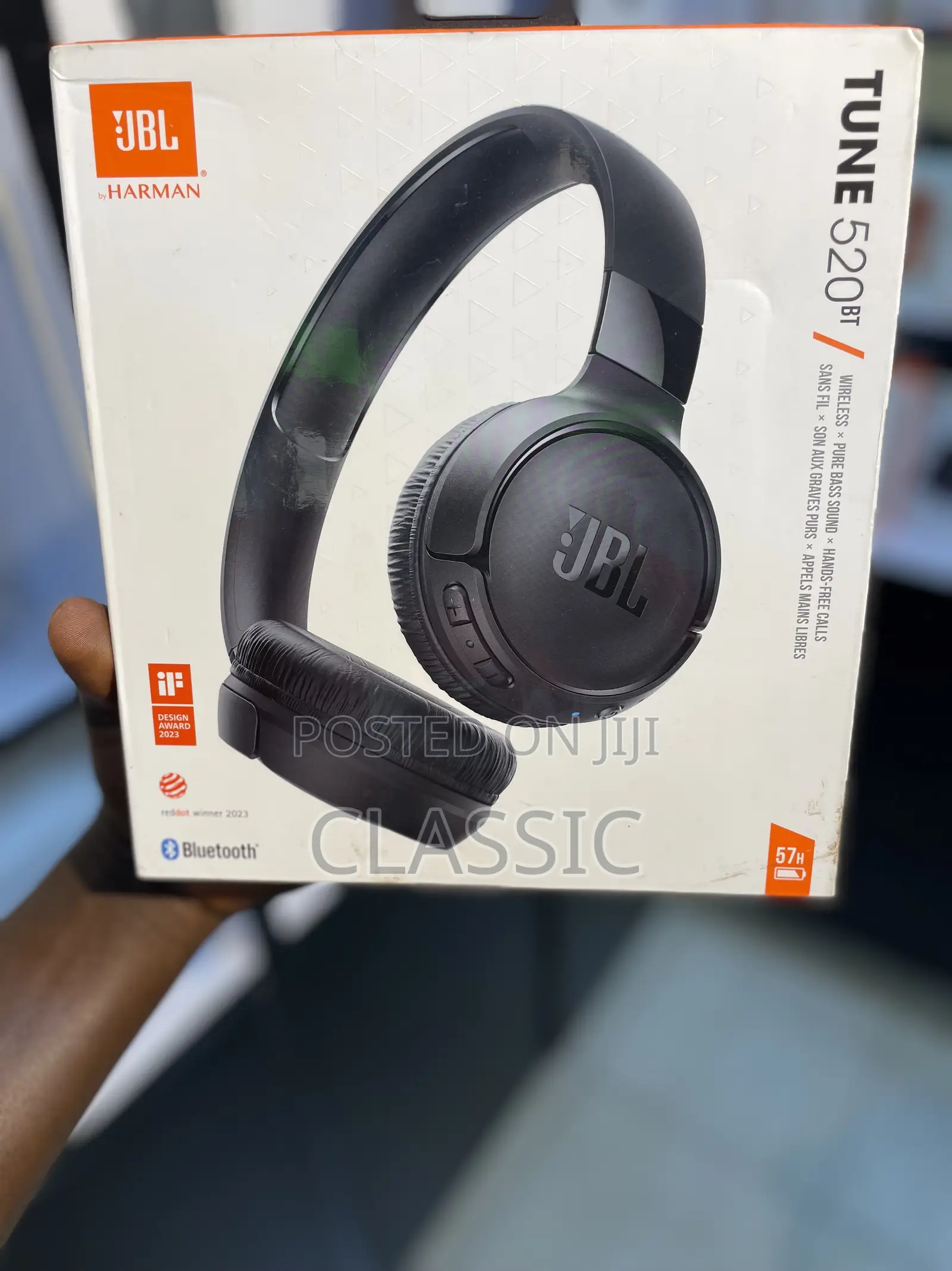 JBL Tune 520bt Wireless Headphones