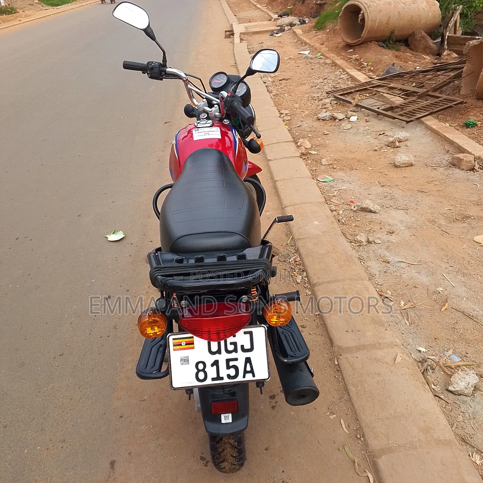 Bajaj Boxer 125 2024 Red