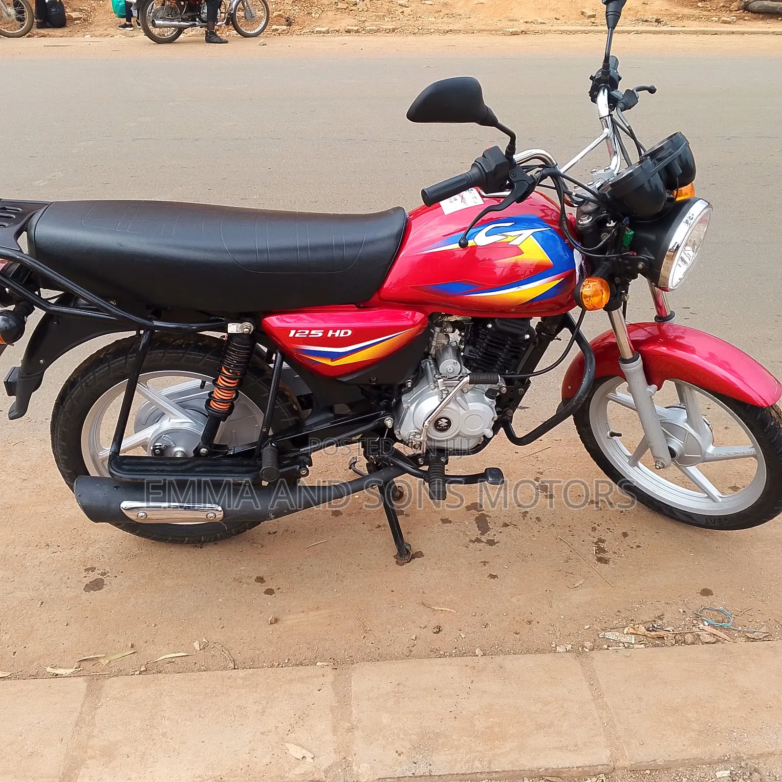 Bajaj Boxer 125 2024 Red