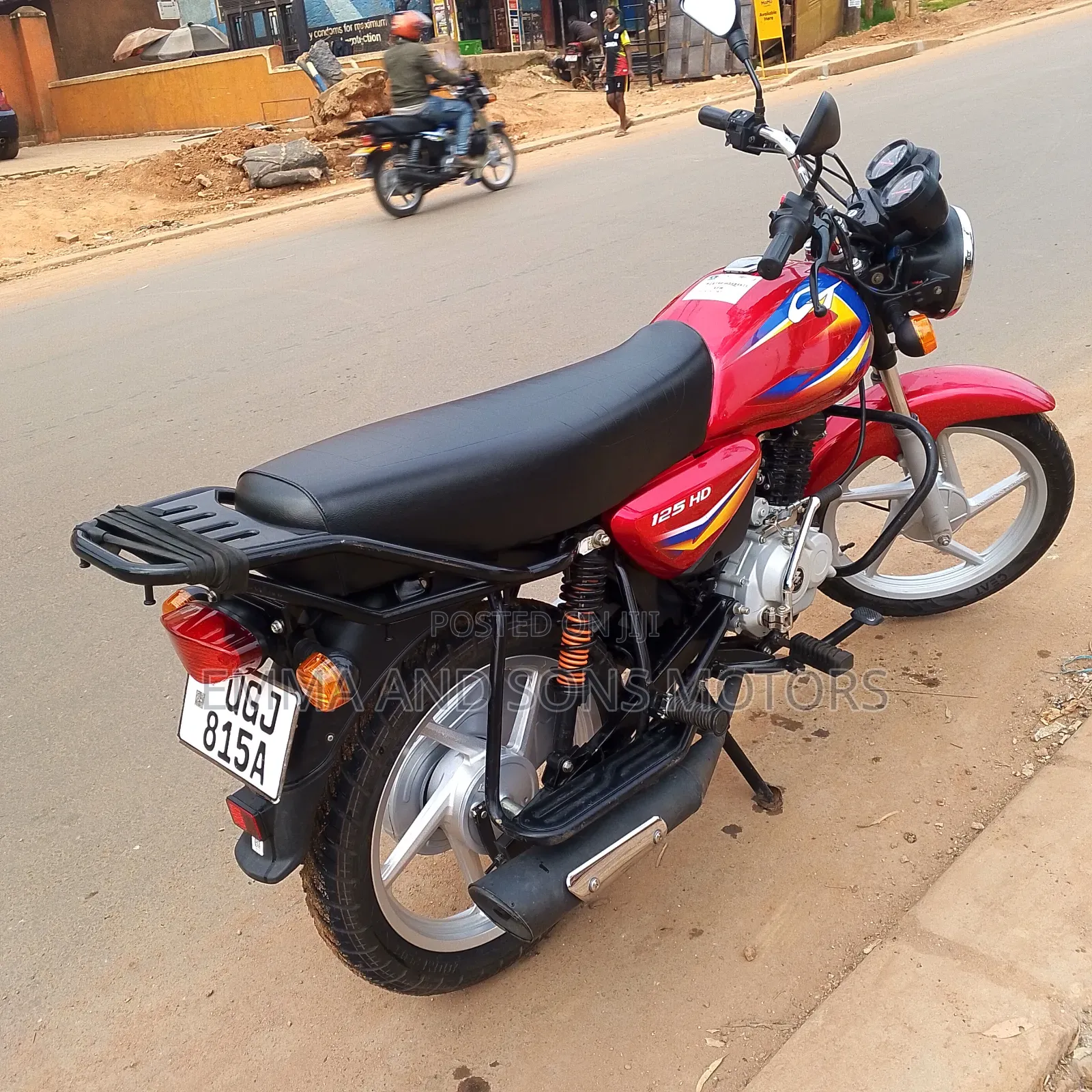 Bajaj Boxer 125 2024 Red