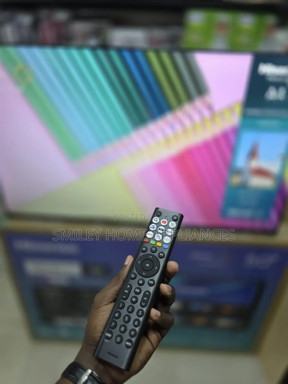 A4 Series Hisense 50inches Vidaa 1080p Smart Tv at 20% Discount Price
