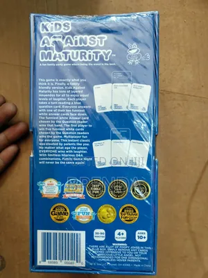 Kids Against Maturity Family Card Game