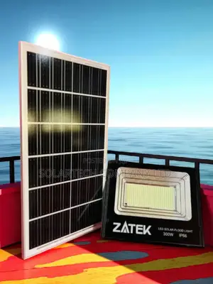 300w Zatek Solar Flood Light With Wide Coverage and High Efficiency