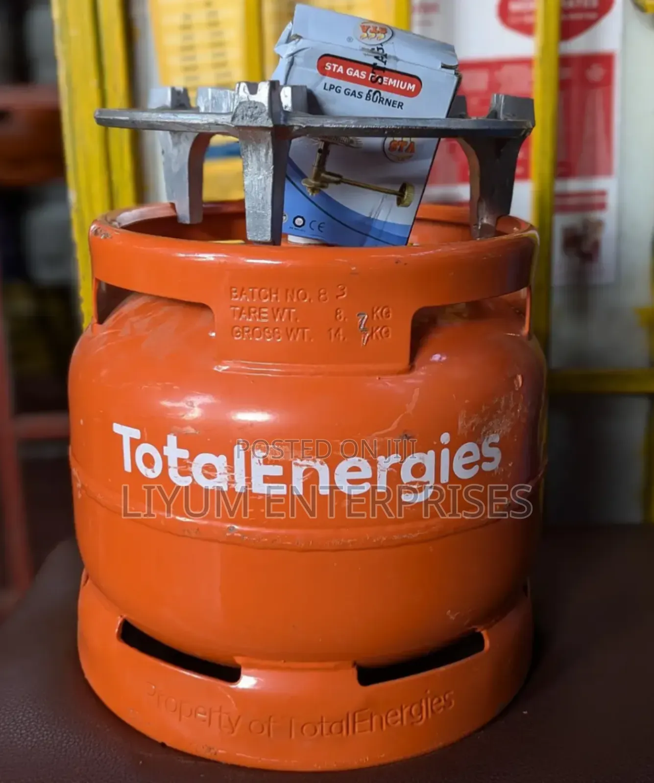 Total Gas 6kg Free Delivery