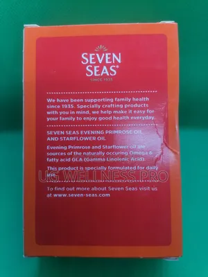 Seven Seas Evening Primrose Oil + Starflower Oil 1000mg, 30 Capsules