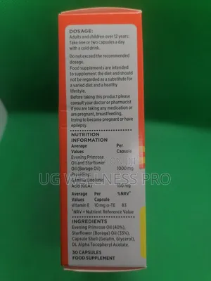 Seven Seas Evening Primrose Oil + Starflower Oil 1000mg, 30 Capsules