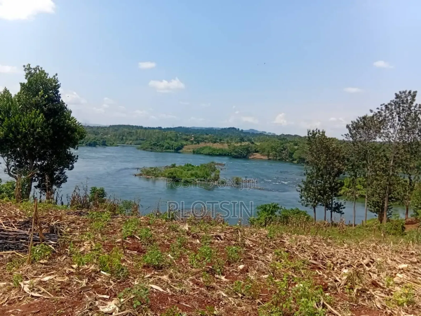 2 Acres Riverfront Land With Small Falls_freehold Title,Jinja City