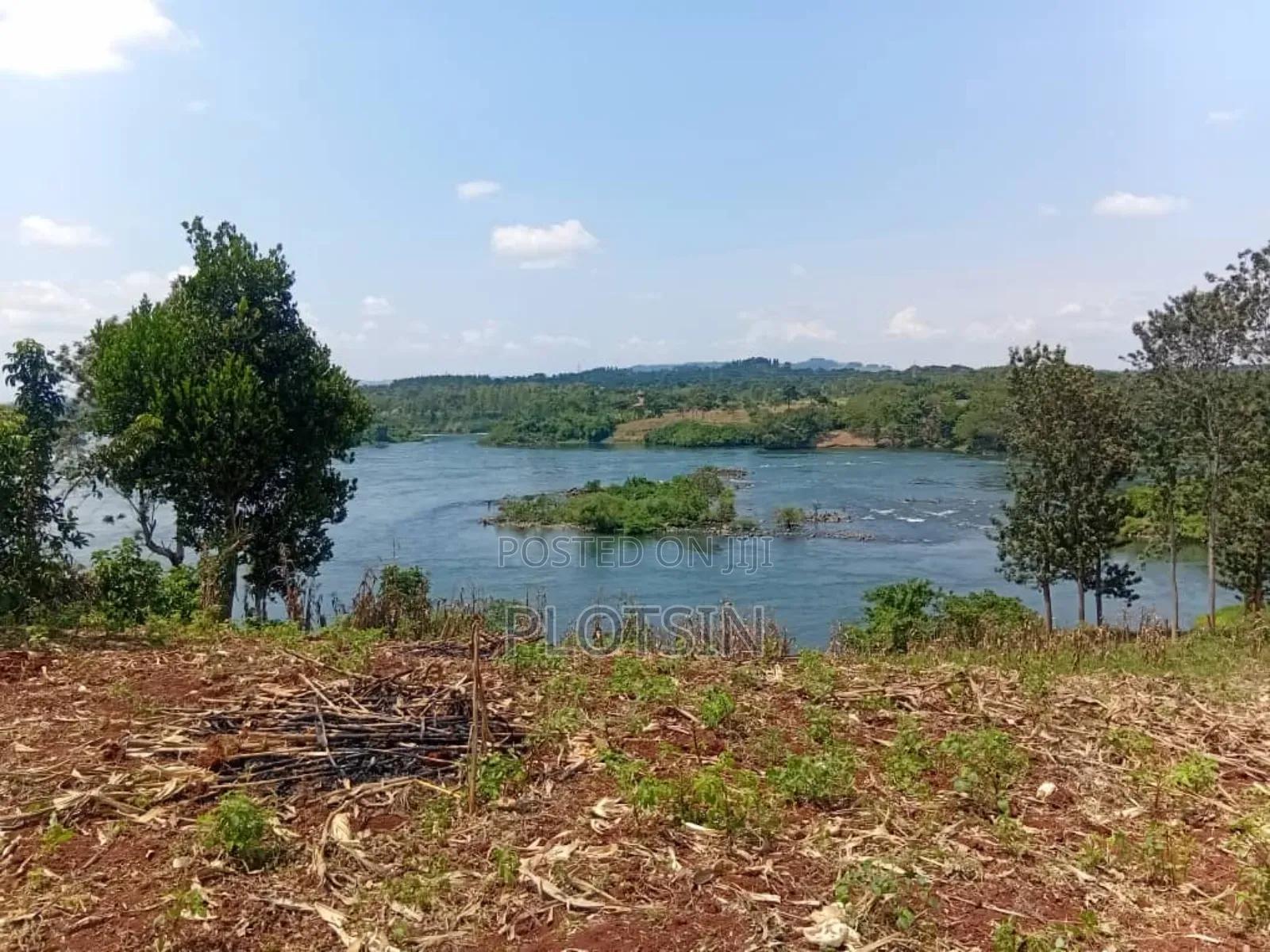 2 Acres Riverfront Land With Small Falls_freehold Title,Jinja City