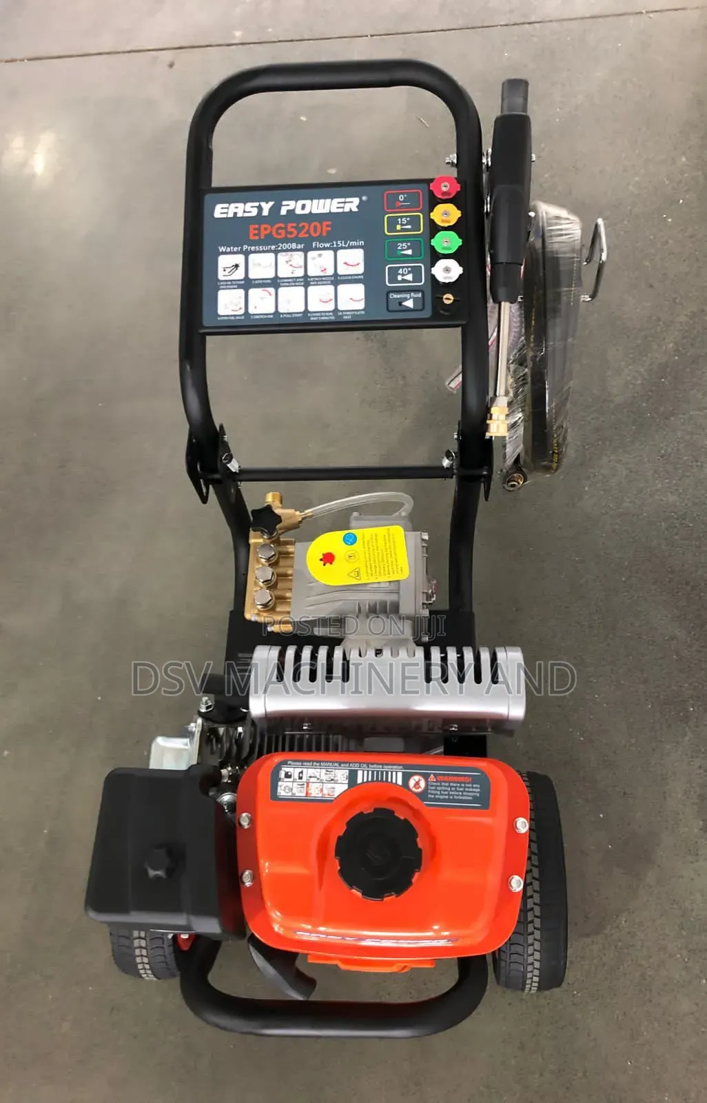 Gasoline/Petro Jet Car High Pressure Washing Machine