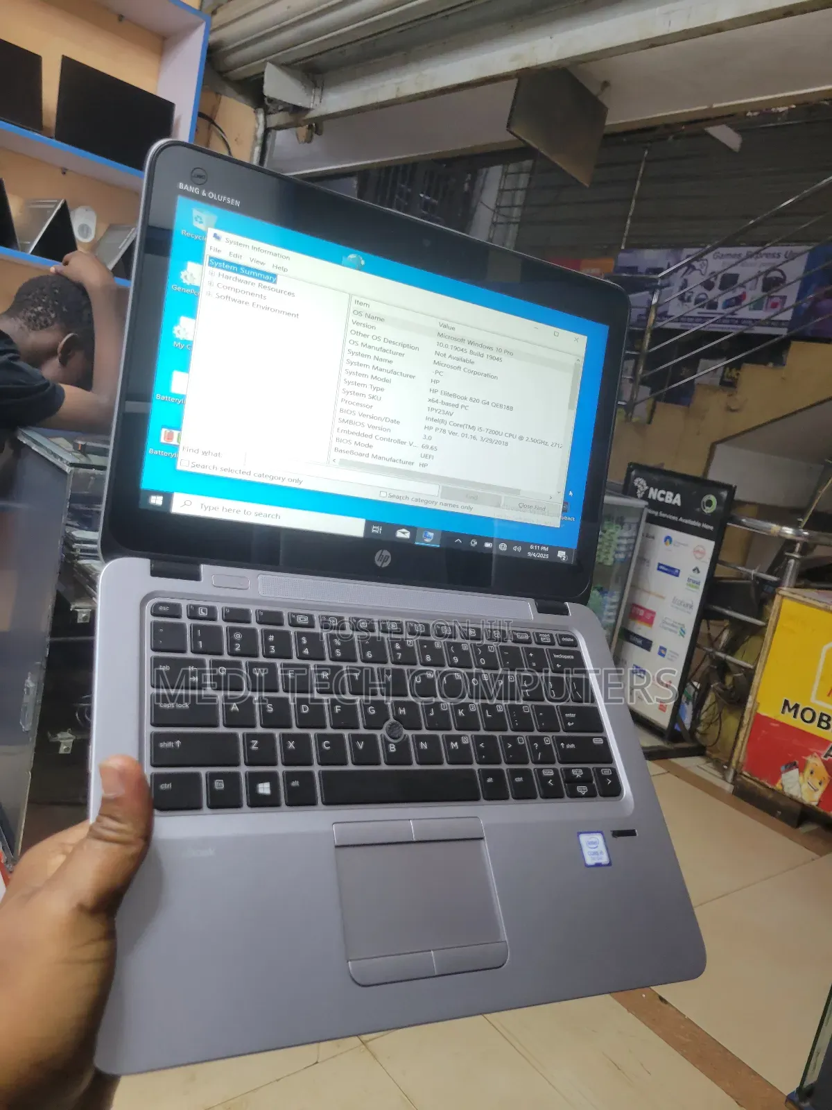 Laptop HP EliteBook 820 G4 8GB Intel Core I5 SSD 256GB