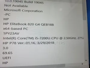 Laptop HP EliteBook 820 G4 8GB Intel Core I5 SSD 256GB