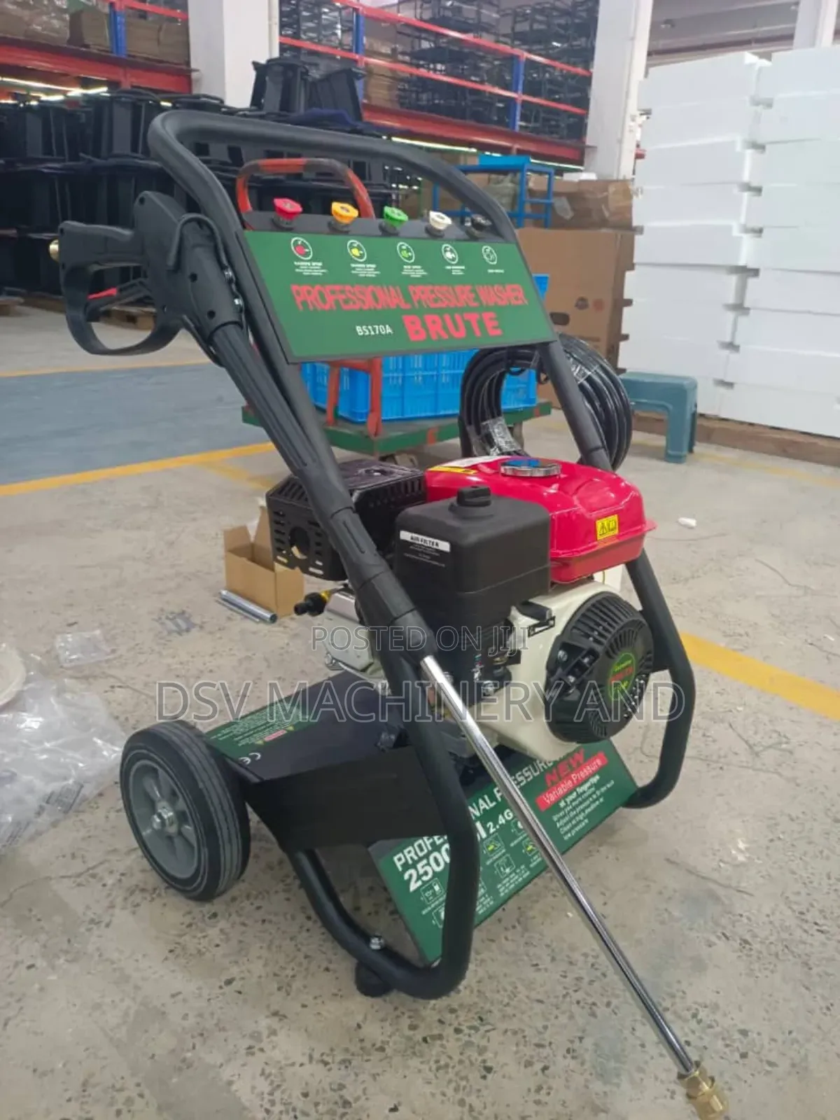 Gasoline Jet High Pressure Car Washing Machine