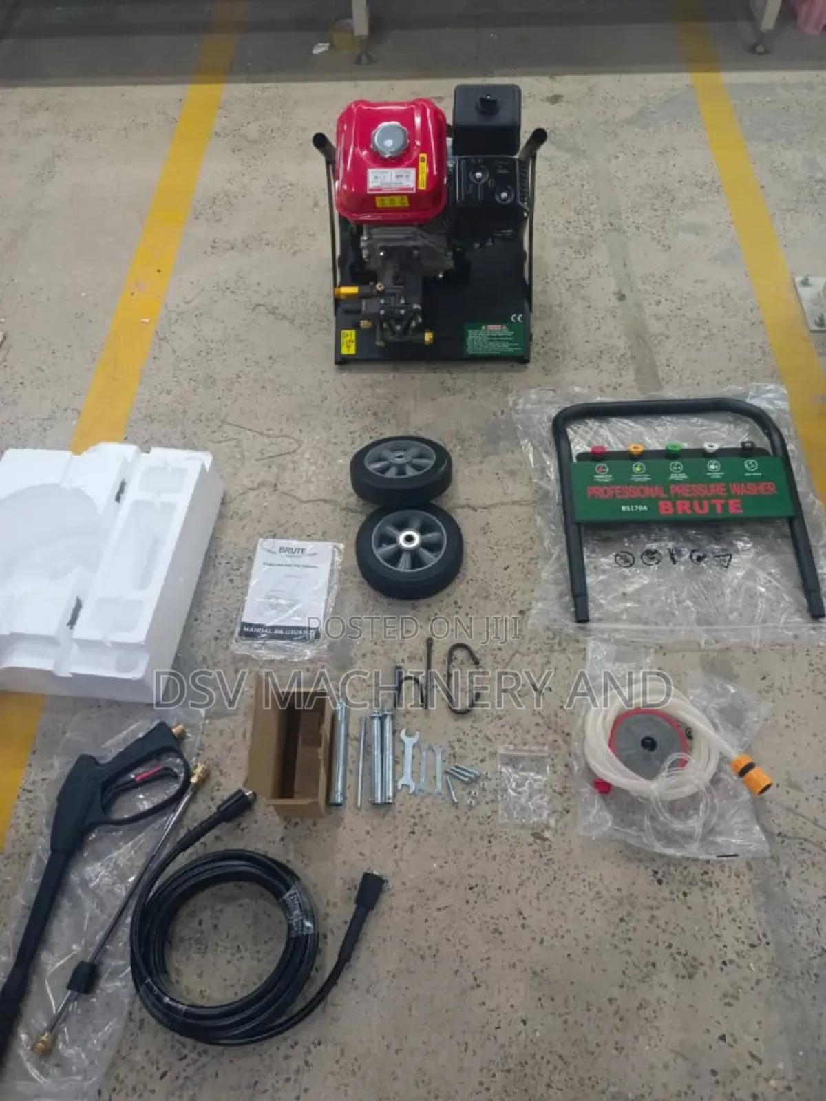 Gasoline Jet High Pressure Car Washing Machine