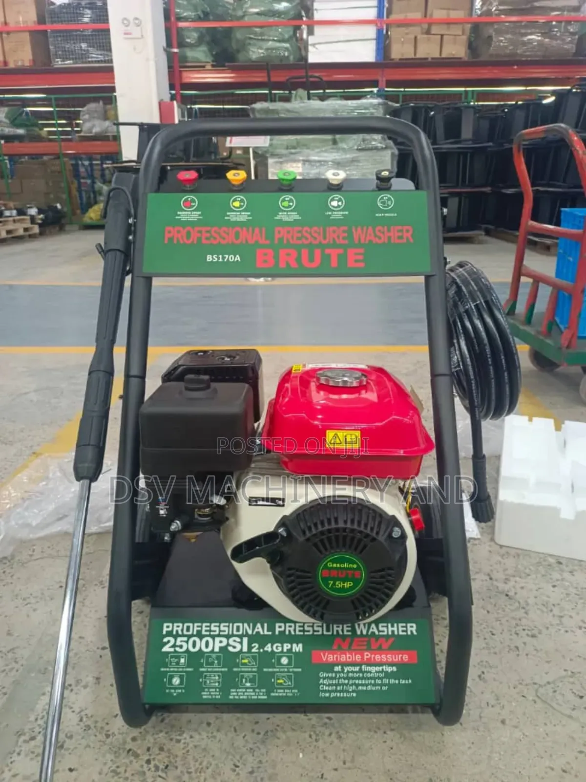 Gasoline Jet High Pressure Car Washing Machine