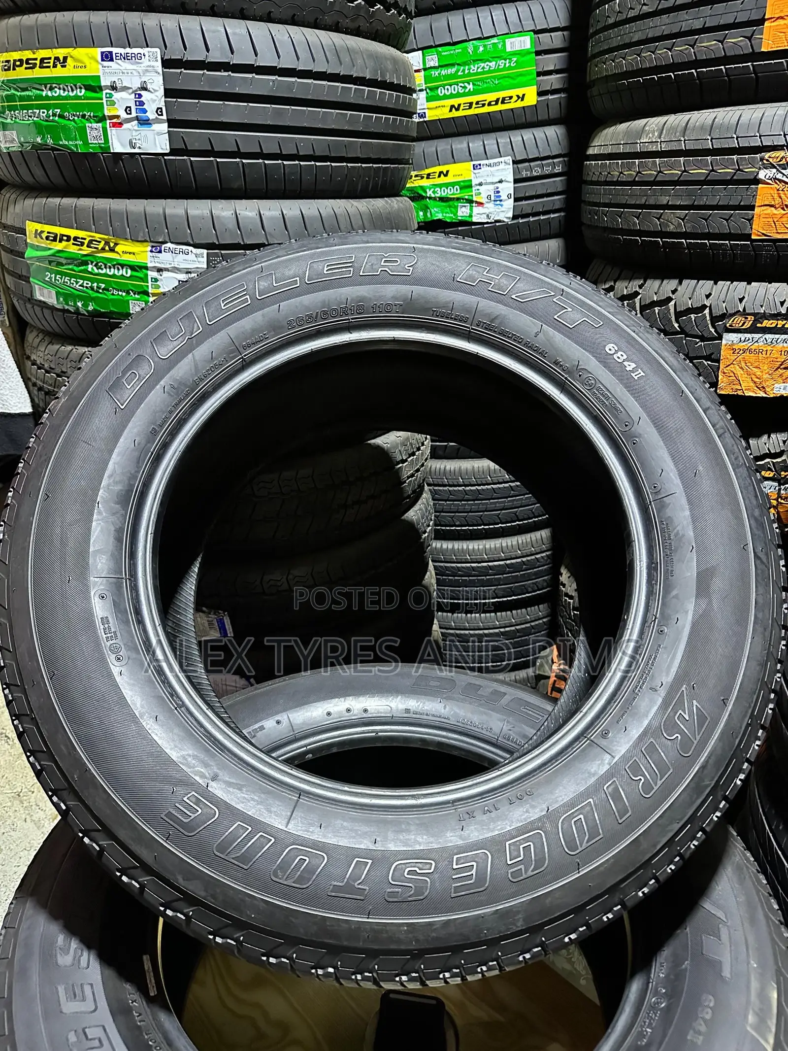 265/60r18 Bridgestone Japan Tyres