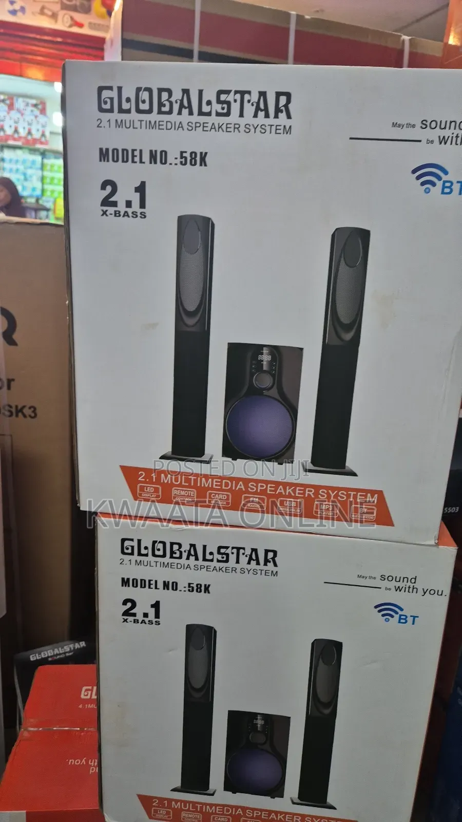 Globalstar Speaker, 2.1nch Multimedia Audio System 