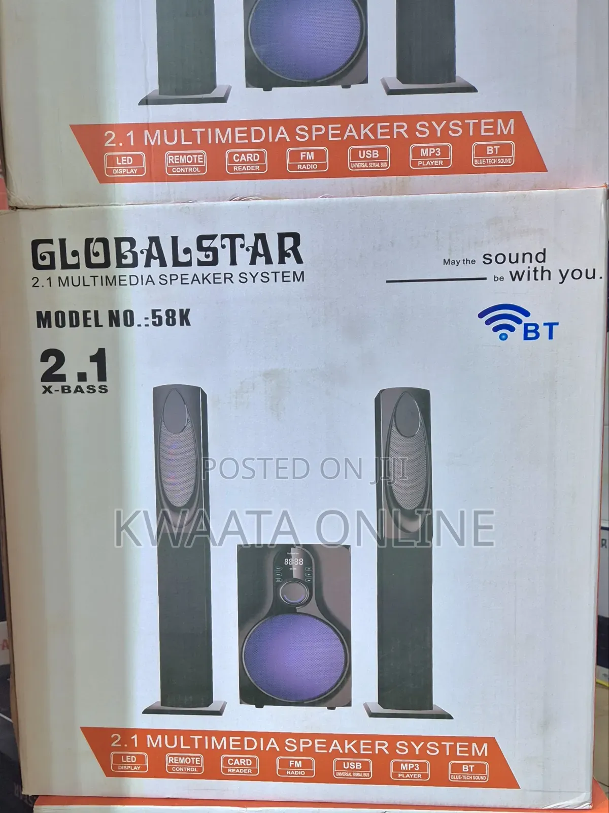 Globalstar Speaker, 2.1nch Multimedia Audio System 