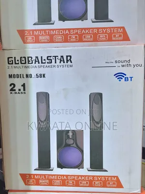 Globalstar Speaker, 2.1nch Multimedia Audio System 