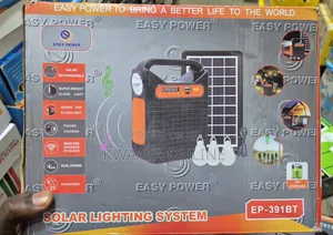 Easy Power Rechargeable Led Radio Multifunctional Solar Light Ep-393bt