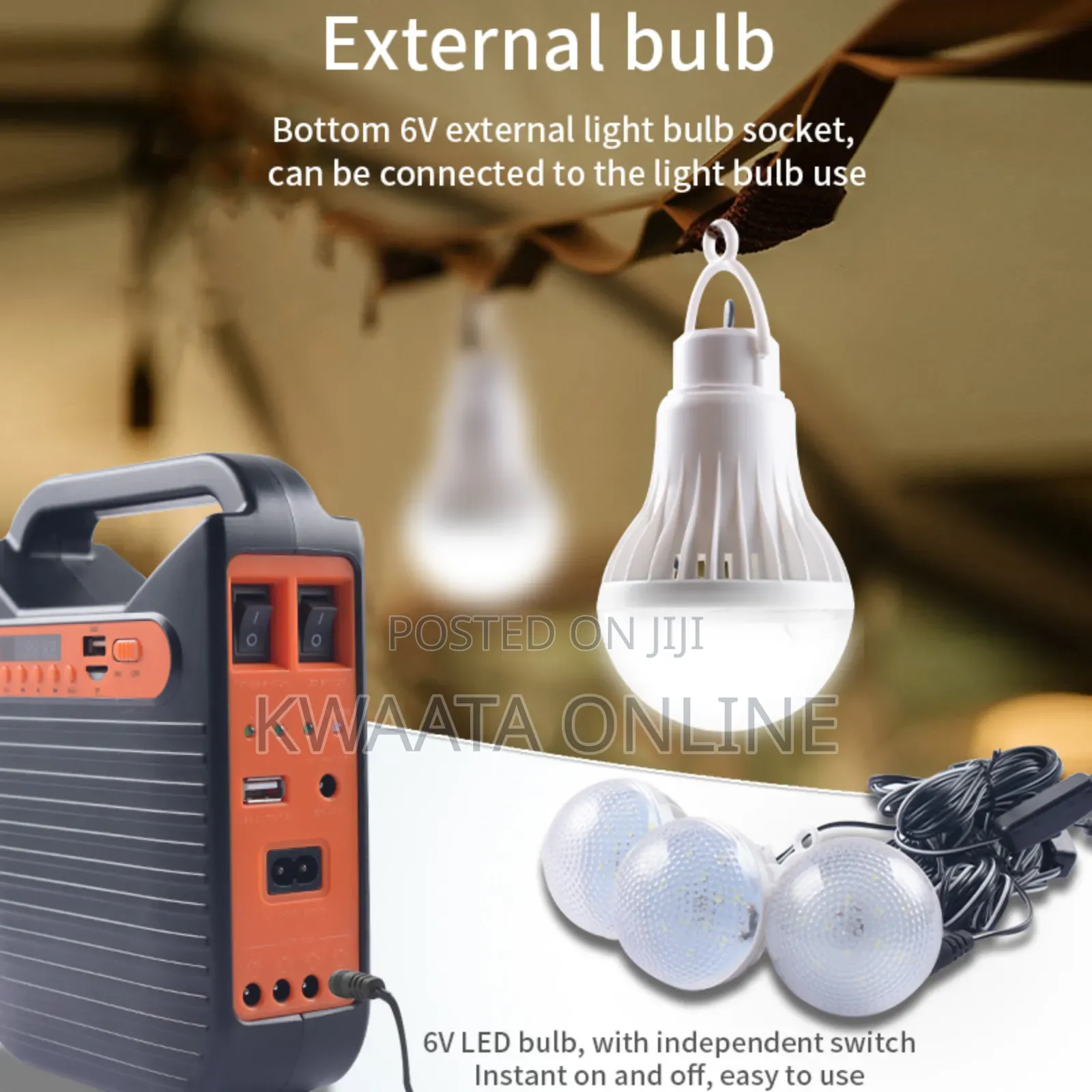 Easy Power Rechargeable Led Radio Multifunctional Solar Light Ep-393bt