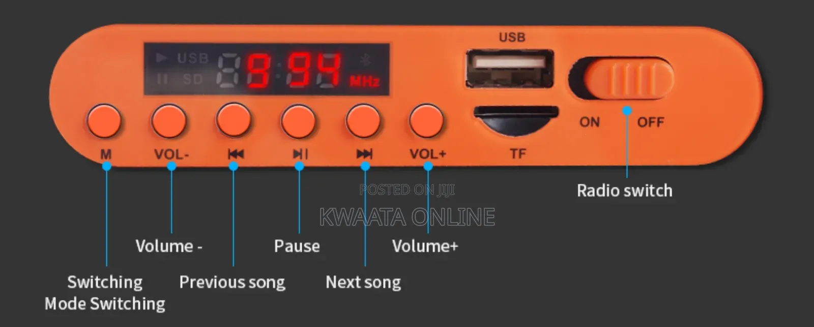 Easy Power Rechargeable Led Radio Multifunctional Solar Light Ep-393bt