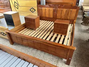 King Size Mahogany Bed
