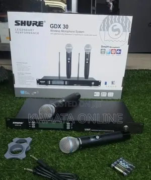 Uhf Shure Wireless Microphone System Gdx30