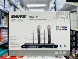 Uhf Shure Wireless Microphone System Gdx30