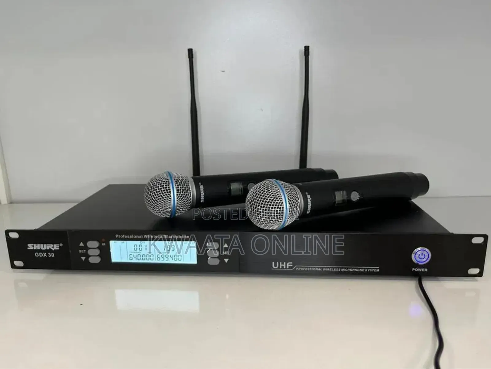 Uhf Shure Wireless Microphone System Gdx30