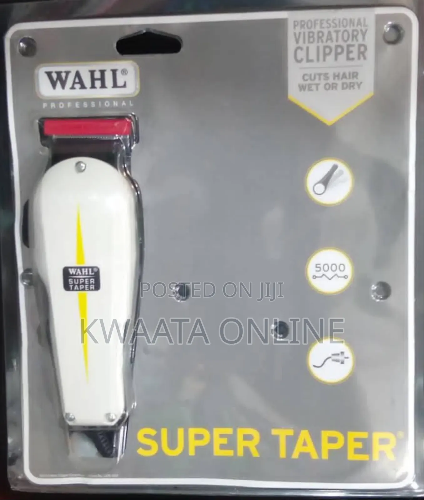 Wahl Professional Super Taper Hair Clipper for Barbers