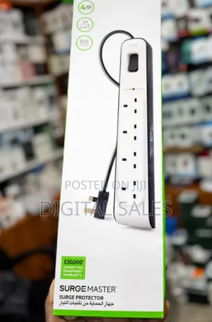 Belkin 4-Way Surge Protection Strip With 2 Meters Cord Length