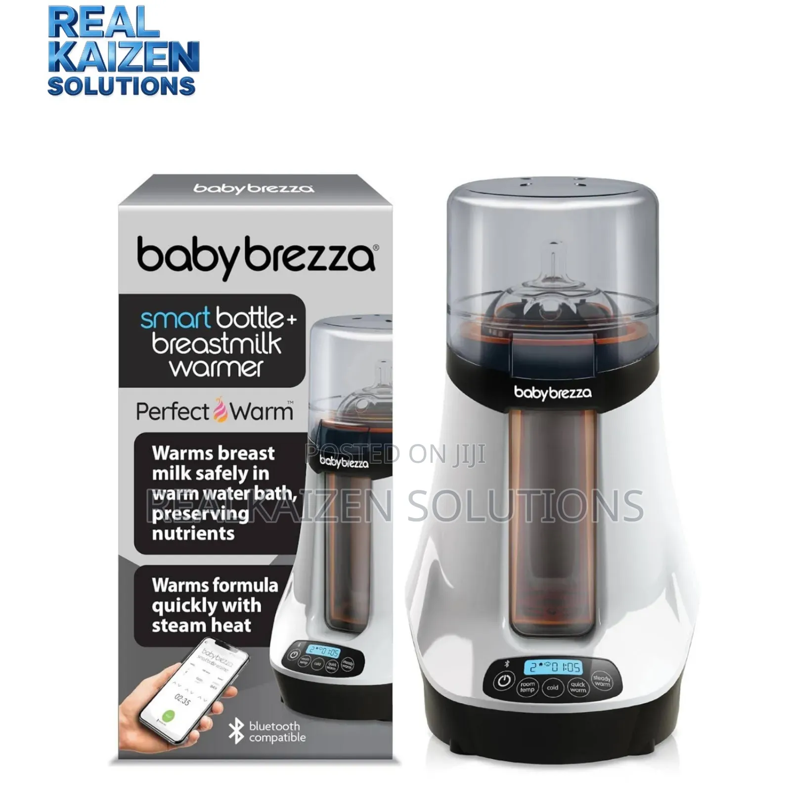 Baby Brezza Bluetooth Smart Baby Bottle Warmer| Breastmilk Warmer