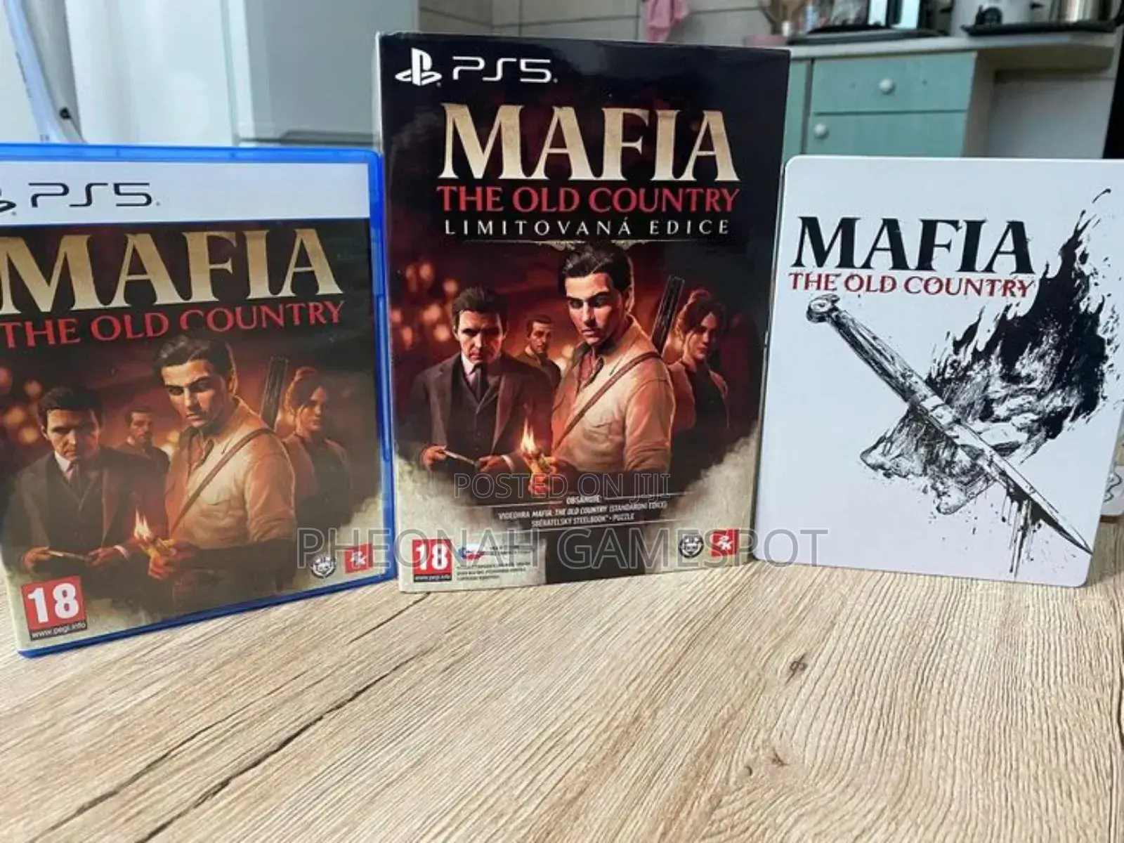 Mafia the Old Country Game Cd for Ps5