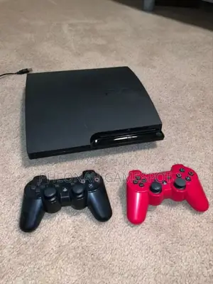 The Playstation 3 Slim: Ps3 Slim Console, 2 Controllers, 13 Games.