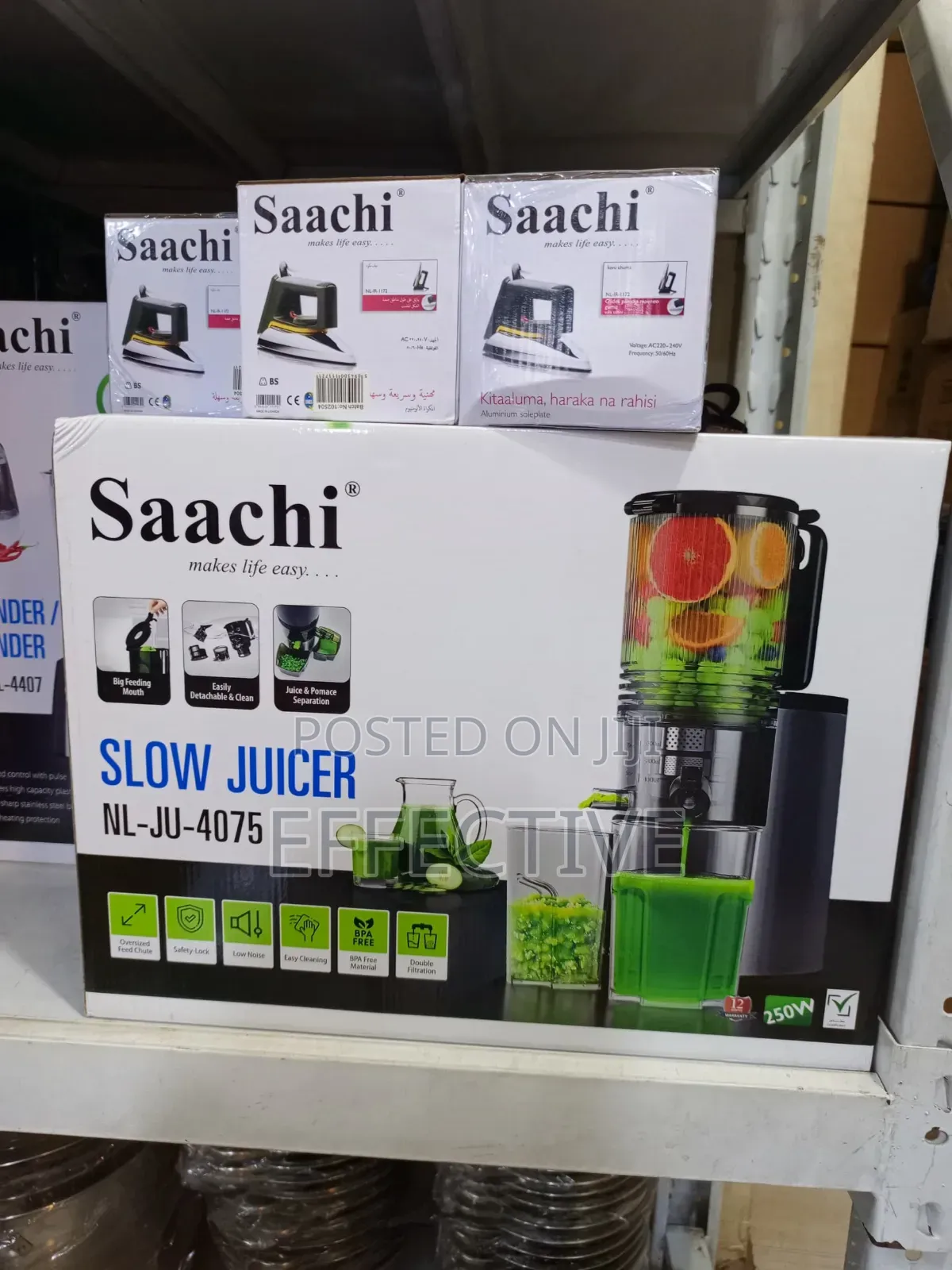 Saachi Slow Juicer Nl-Ju-4075