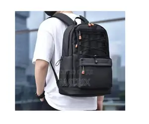 Well Designed Waterproof Backpack-Black